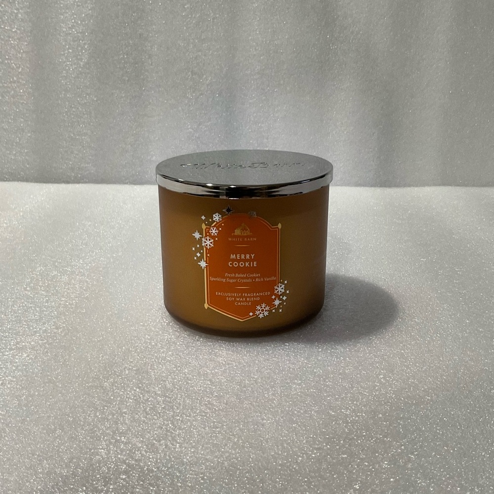 Bath and Body Works Merry Cookie 3-Wick Candle